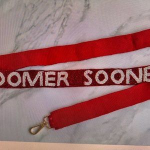 Boomer Sooner - Beaded Purse Strap